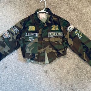 Green Bay Packers army jacket